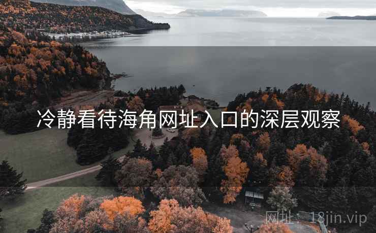 冷静看待海角网址入口的深层观察  第1张