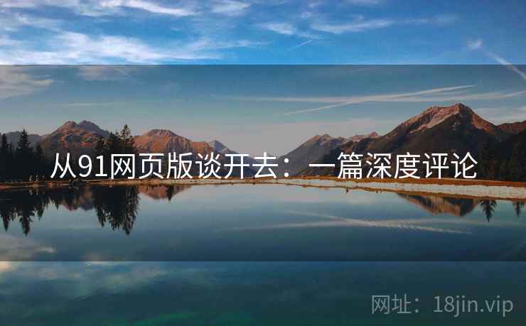 从91网页版谈开去：一篇深度评论