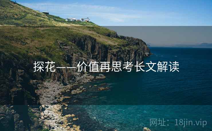 探花——价值再思考长文解读