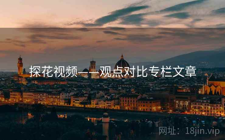 探花视频——观点对比专栏文章